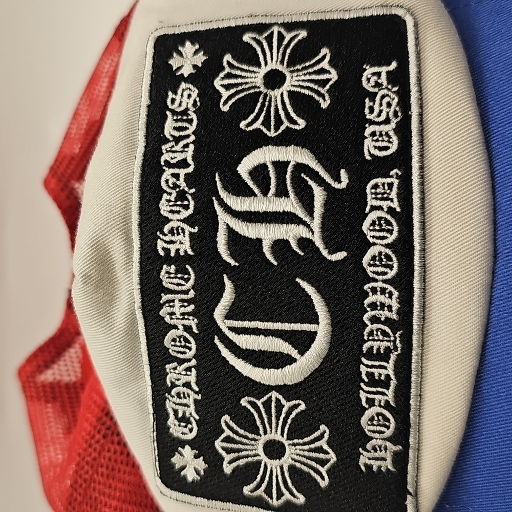 Chrome Hearts Cap with Red, White, and Blue - Picture 11 of 11